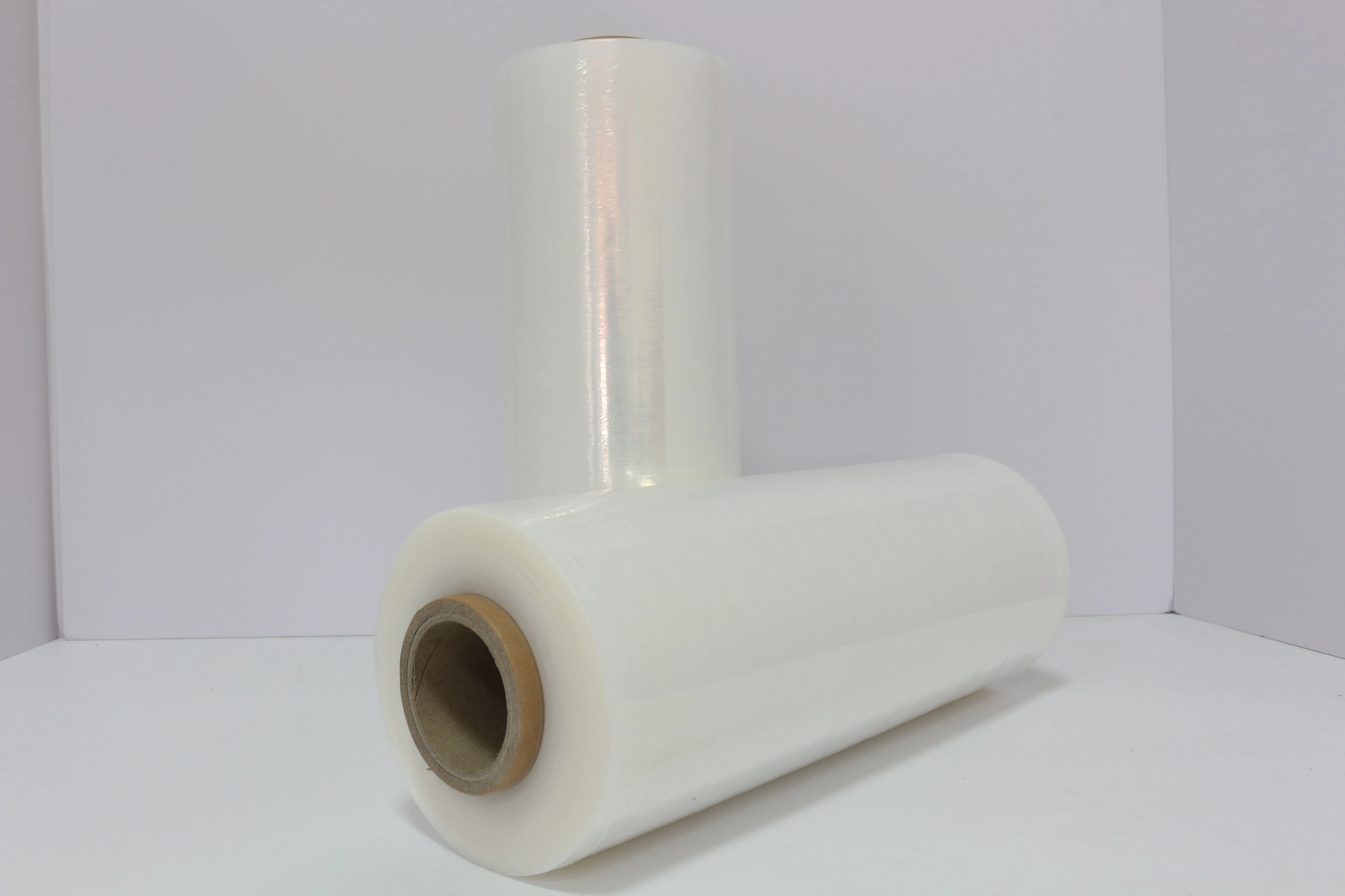 New Store Lowest Price  PE Rolls Machine Plastic Industrial Cling Wrap Stretch Film Roll
