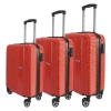 New Stylish Custom Logo Abs Pc Travel Trolley Koffer Set Hard Shell Cabin Size Carry-On+Luggage