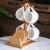 New Year Home Decor Nordic Simple Kitchenware Ceramic Tea Coffee Set With Bamboo Wood Frame