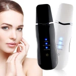 Newest Beauty Products High Frequency Electric Peeling Dead Skin Remover Machine Ultrasonic Facial Skin Scrubber