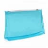 Newest design transparent Recyclable clear pvc waterproof makeup stationery bag with zipper