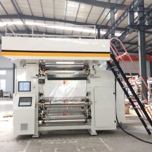 newest model rotogravure printing machine, Electrical rotogravure printing machine 6 color printing machine