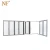 Import NF New Design  House aluminium glass sliding bifold door  patio aluminum bi fold folding doors from China