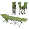 Niceway traveler hiking military folding camp bed portable oxford camping cot hot sale folding single bed