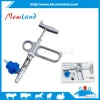 NL110 top selling animal products 2ml automatic vaccine syringe with bottle holder