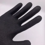 NMSHIELD Mining Construction High Impact Cut F Gloves Ansi Cut A6 Orange Mechanic Nitrile Gloves TPR Impact Gloves