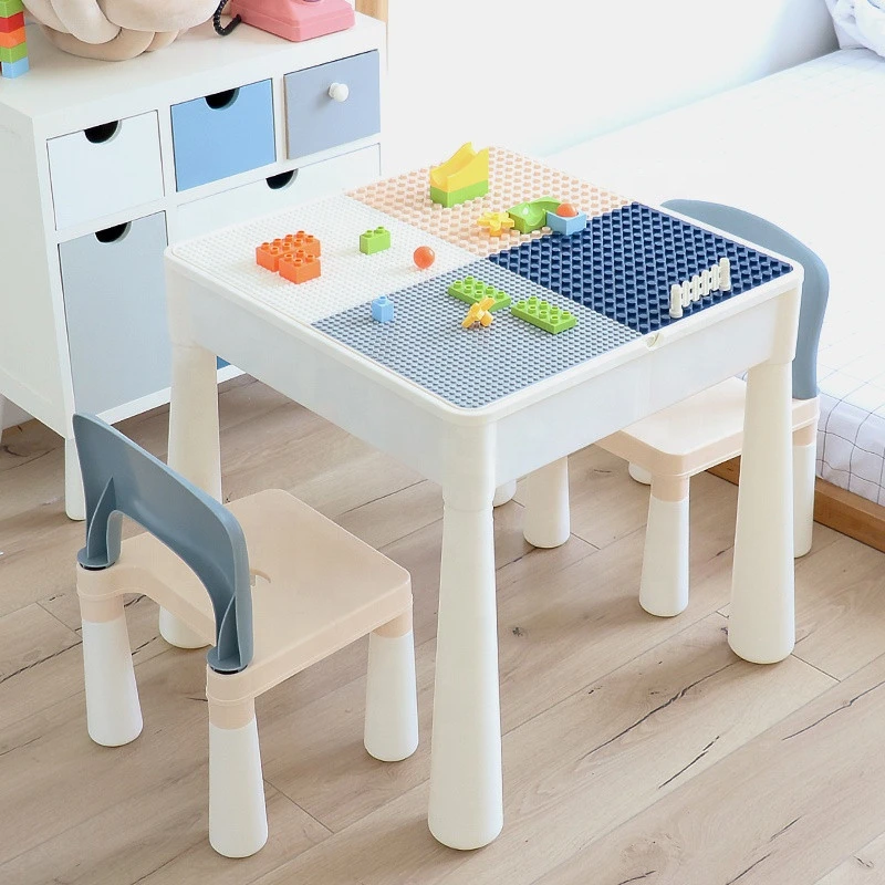 Non-Toxic material  variety of innovative building desk blocks and easy to remove  for toddler for fun with educational toy