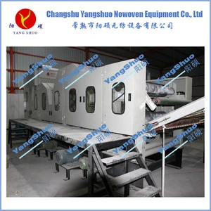 Nonwoven High performance Small Wool Carding Machine