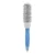 Import Nylon Mixed Boar Bristle Plastic hair straightening brush blue-silver hair brush from China