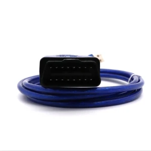 Obd2 cable can support CAN bus decoder to support ECANTools test software to diagnose automotive USBCAN-OBD