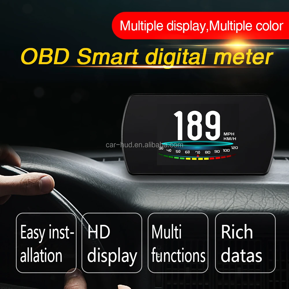OBD2 smart gauge Diagnostic Tools Car trip computer