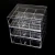 Import OEM clear acrylic storage box with drawer lucite tea bag organizer from China