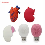 OEM Wholesale 3D Cartoon PPC USB Flash Drive Custom Logo USB Disk 2.0 8GB 16GB 32GB 64GB USB Memory Stick