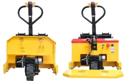 off Road Wheel Full Electric Pallet Truck 48V 32ah Lead-Acid Battery Forklift