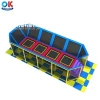 OK Playground Bed Trampoline Cheap Indoor Kids Sports Jumping Game Adults Athletic Gym Equipment Mini Trampoline