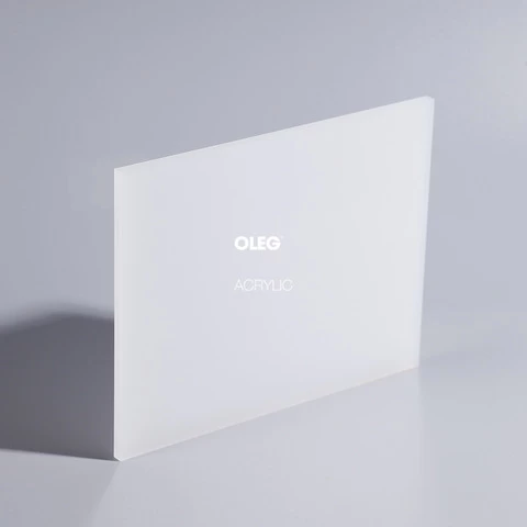 OLEG high quality materials cast pmma plexiglass perspex white opal acrylic sheet