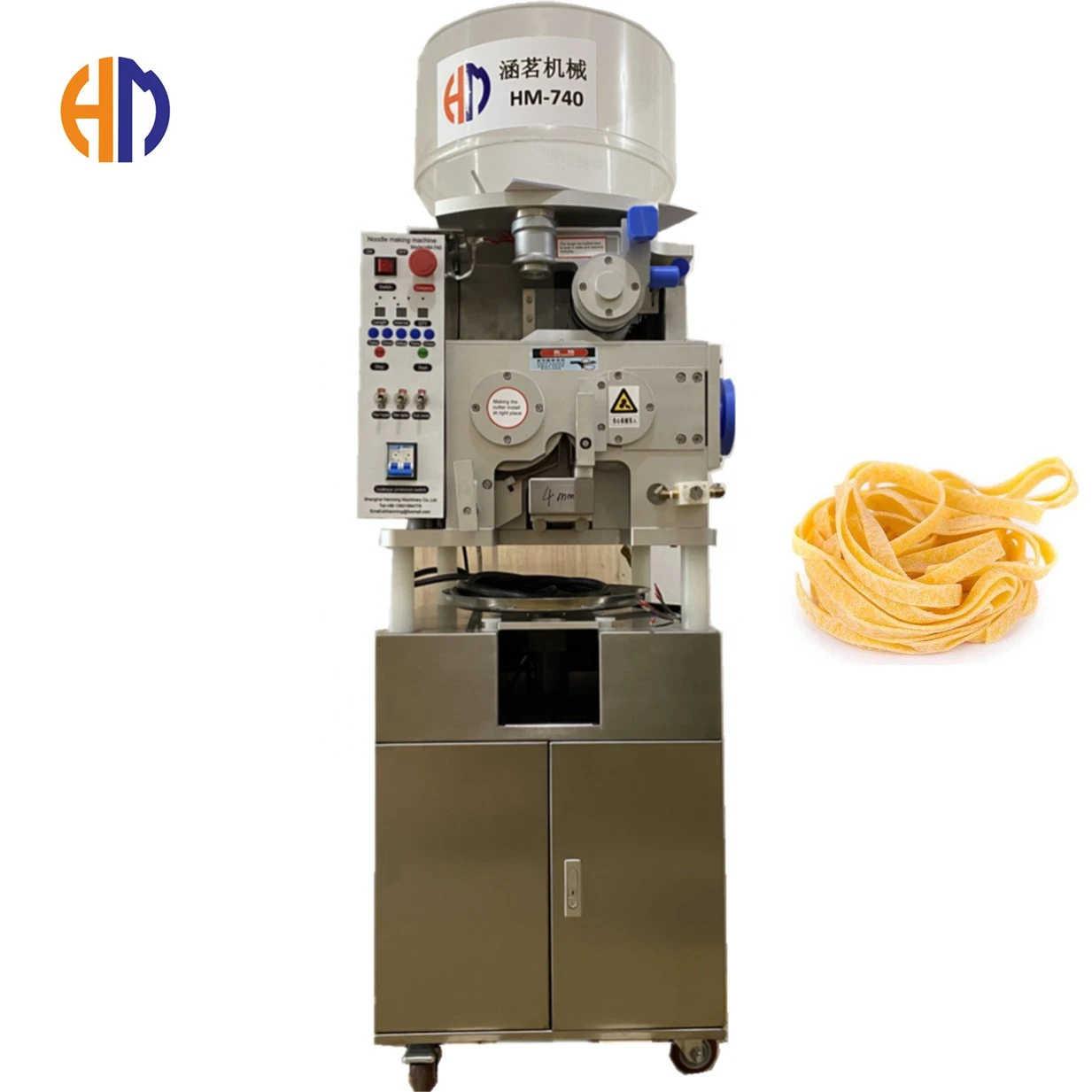 One button start Automatic intelligent ramen noodle making machine from Hanming factory