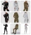 Import Online Fashion Round Neck Long Sleeve High Waist Clothes Women Sports Sets from China
