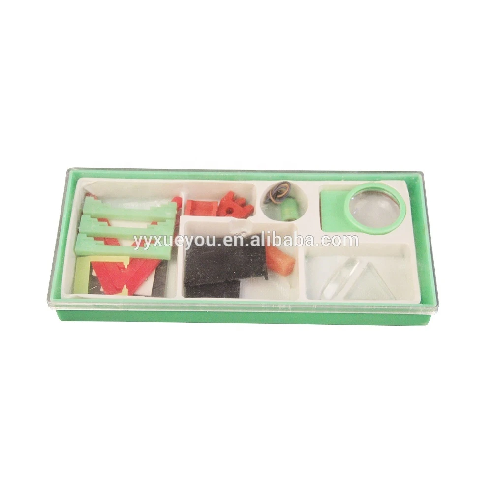 Optical Experiments Kit Laser Prism Convex Lens Educational Physical Science