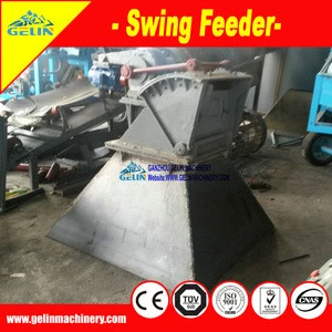 Ore feeding equipment mining swing feeder