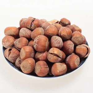 Organic shelled raw Hazelnut for supplement food