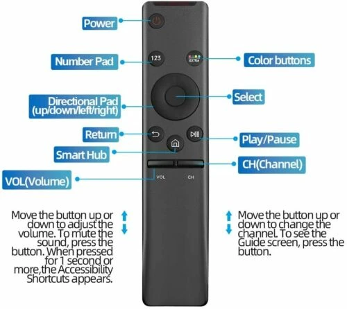 Original New IN stock Smart TV BN59-01259B Remote Control for Samsung Smart TV LED 4K UHD