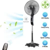Oscillating Pedestal Fan with Remote control led display touch control