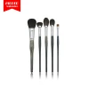 OUMO-5pcs Fashion Cosmetic Tool Kit Professional Hign Quality Portable Makeup Kabuki Brushes Set