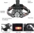 Import Outdoor Powerful Headlamp USB Rechargeable Headlamp 5 led T6 XPE Head Lights 18650 Lithium Head Lamps from China