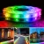Import outdoor solar neon flexible ip67 220v 5m 2835 rgb grow backlight smart car 5050 led light strips waterproof with remote 10m from China