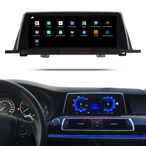 Outside style 10.25 screen android 10.0 head unit for bmw 5 gt series F07 535i car multimedia navigation system