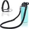 paracord Handle Fits Wide Mouth Water Bottles Durable Hydro Carrier Survival Strap Cord Safety Ring paracord Bracelet