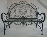 patio furniture factory direct wholesale handicrafts outdoor wrought iron garden park benches