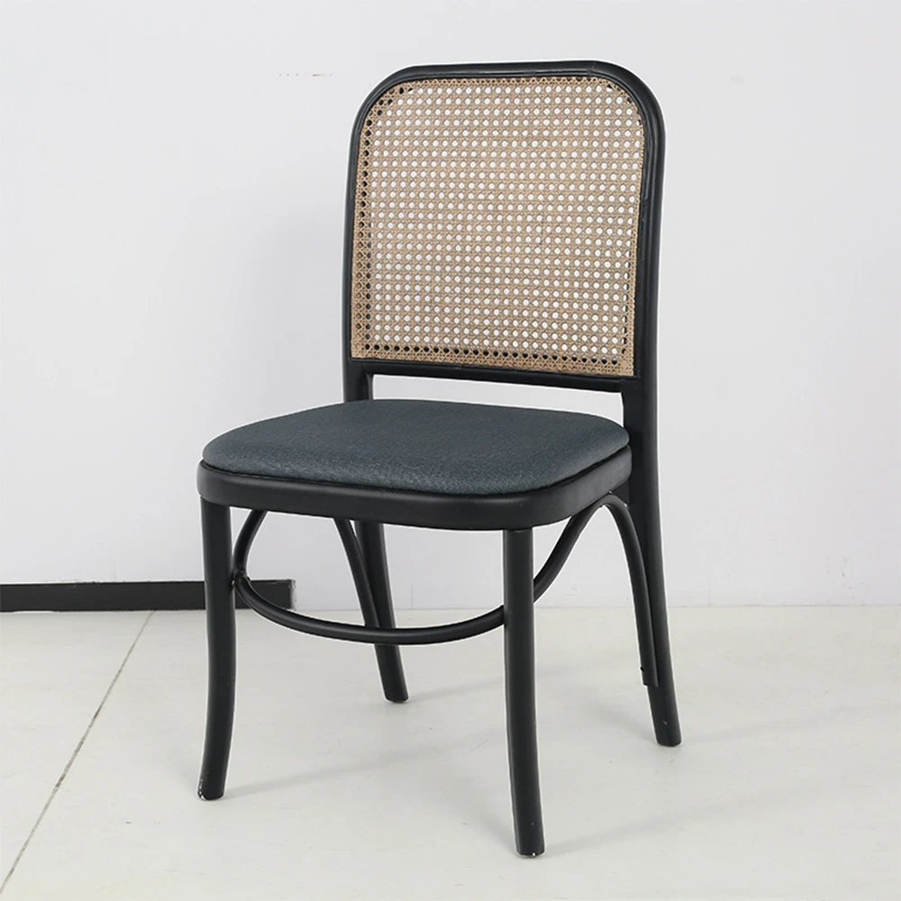 pierre jeanneret le corbusier chair indoor furniture solid wood simple design solid wood rattan armchair dining chair good price