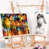 Pine wood wooden easel stand children easel holder painting art easel stand