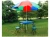 Import Plastic folding table sets picnic camping foldable table with chair from China