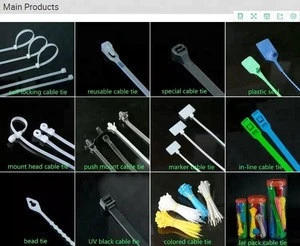 plastic pvc cable ties