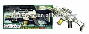 plastic toys with sounds and light electric toy gun