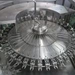 PLC Control Soft Drink Bottling Plant Carbonated Soft Drink 3 in 1 filling sealing Machine