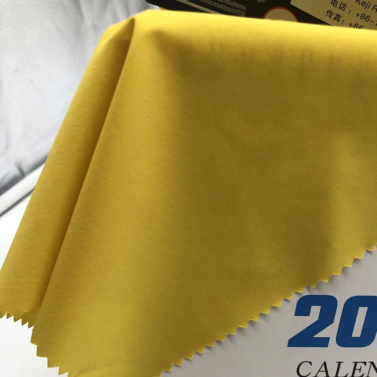 100% polyester 190t microfiber pu coated lining pongee fabric with water proof