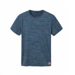 Polyester Spandex Mens Sports wear T shirt Moisture wicking sports T-shirts