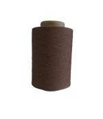 polyester spun yarn dyed 18s/1 for knitting socks or pet or weaving fabric