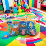 Popular Handheld  Water Games Without Water Road Trip Travel  Water Ring Mini Toys Multi Color Ring Toss Game Toys for Party Fa