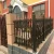 Import Popular sale new design decoration no fading powder coated gates and steel fence design for residential house yard from China
