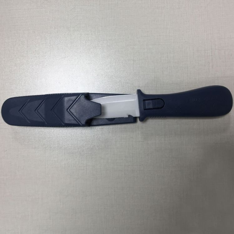 Portable Diving Hunting Knife Leggings Knife Fixed Zirconia Ceramic Blade High Hardness Field Survival Tool