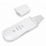 Portable electric facial machine professional sonic face cleaning spatula ultrasonic skin scrubber