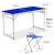 Import Portable Folding Camping Picnic Table with Seats Chairs and Umbrella Hole from China