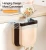 Import Portable Small Collapsible Foldable Hanging Trash Holder Waste Bins for Kitchen Bathroom Bedroom Office Car from China