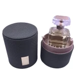 Premium Wood Rigid Boxes with Gold Foil Embossing UV Coating Glossy Lamination Varnishing for Perfume Use