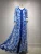 Import Print Floral  Lace Trim Long Sleeve Islamic Clothing Hijab Modern Dubai Abayas Muslim Dress from China